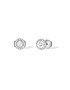 Женские ювелирные изделия  MESSIKA, Joy Round 2x0.10ct Diamonds White Gold Earrings, SKU: 06991-WG | dimax.lv