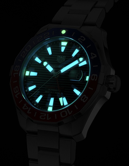 Men's watch / unisex  TAG HEUER, Aquaracer GMT / 43mm, SKU: WAY201F.BA0927 | dimax.lv