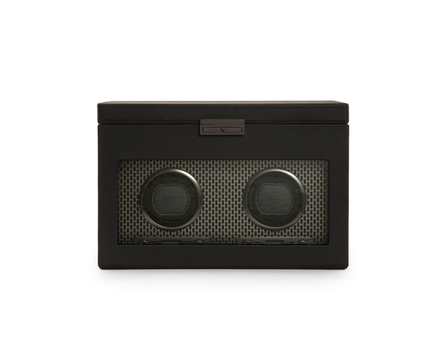 Axis Double Watch Winder With Storage