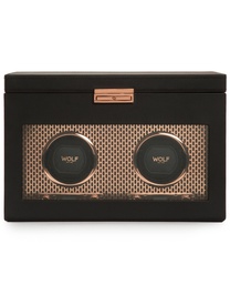 Axis Double Watch Winder With Storage