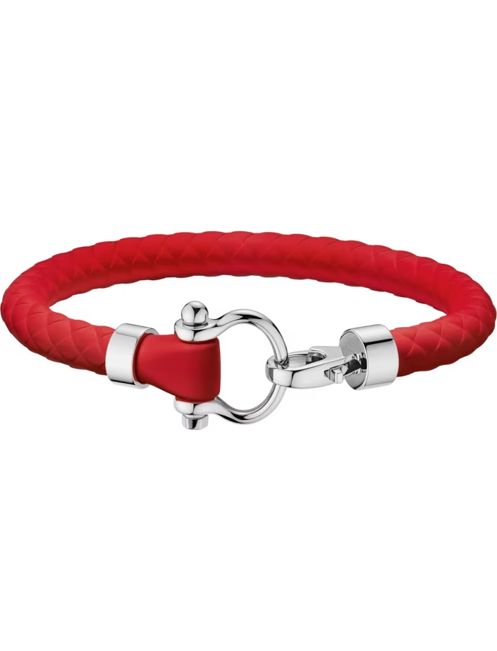 Aqua Red Sailing Bracelet M