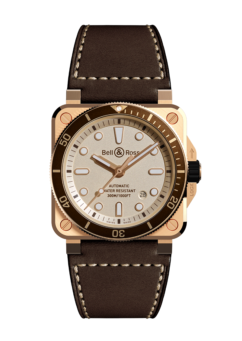 BR 03-92 Diver White Bronze / 42mm