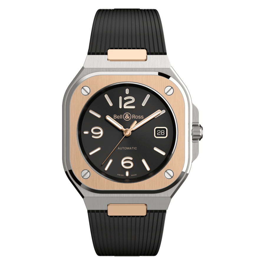 BR 05 Black Steel & Gold / 40mm