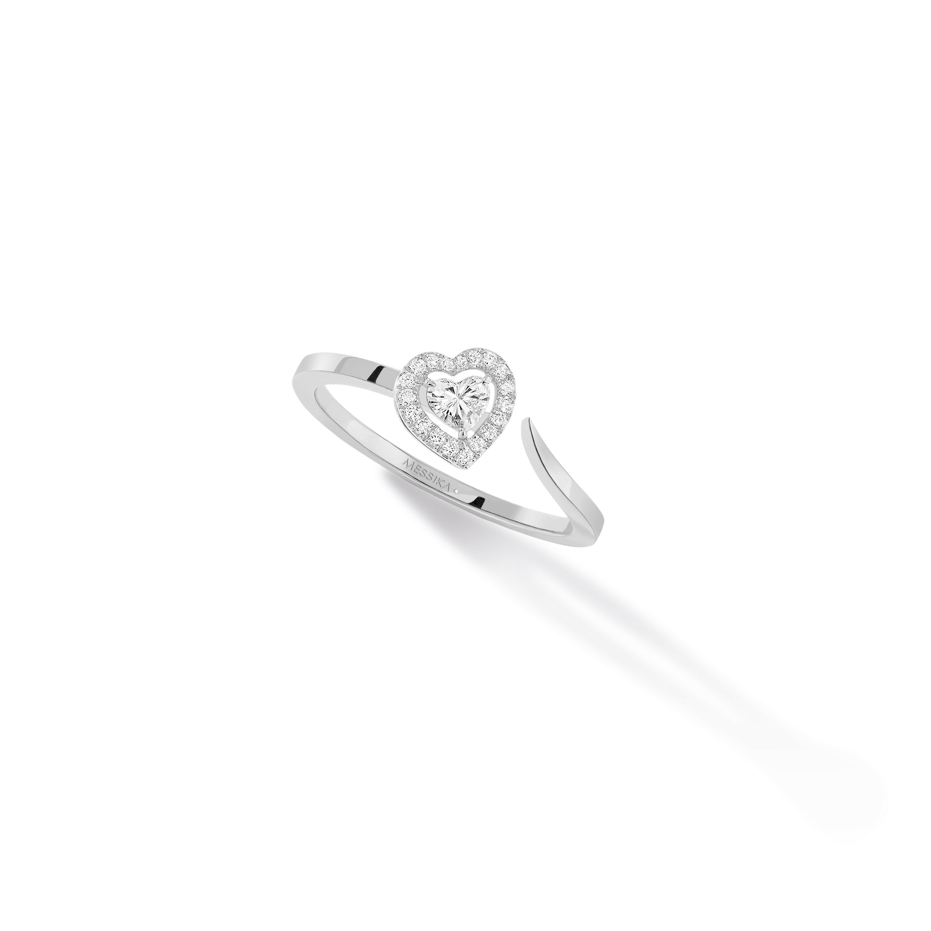 Joy Cœur 0.15ct Diamond White Gold Ring