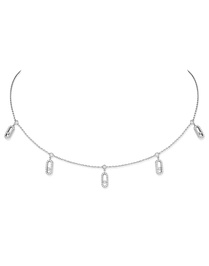 Choker Move Uno Pampille Pave