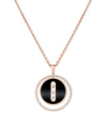 Lucky Move MM Onyx Rose Gold