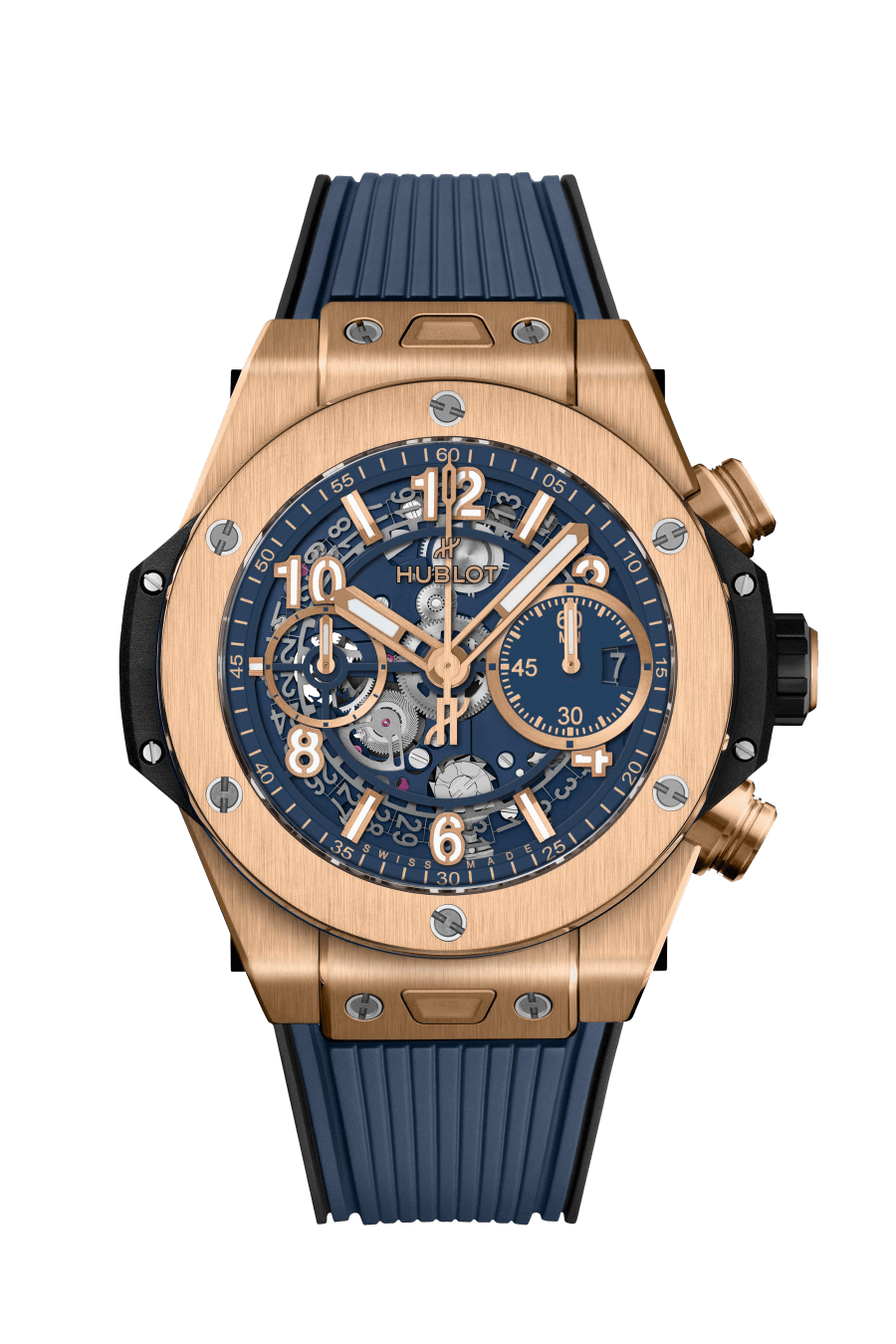 Big Bang Unico King Gold Blue / 42mm