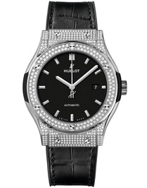 Classic Fusion Titanium Pave / 42mm