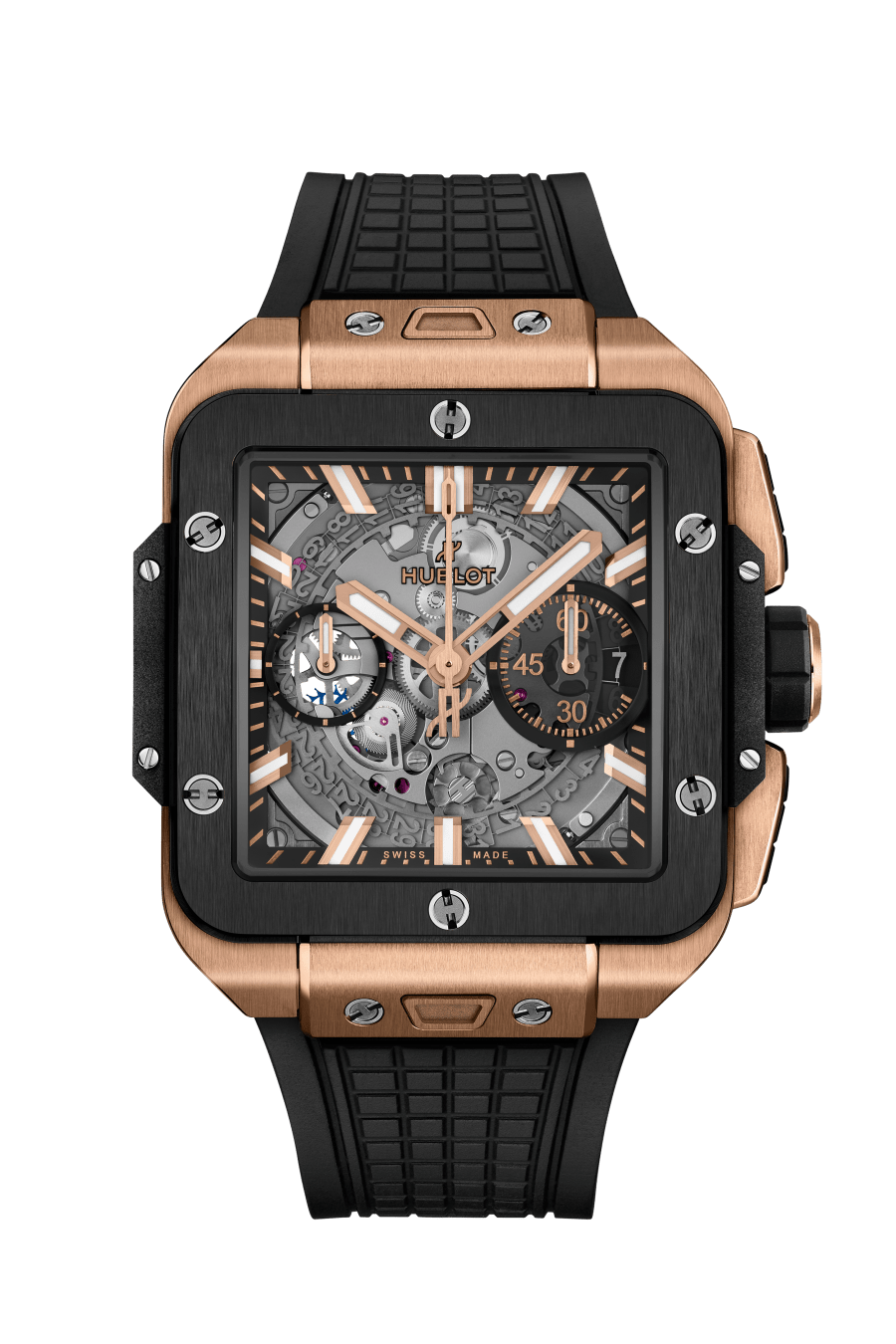 Square Bang Unico King Gold Ceramic / 42mm