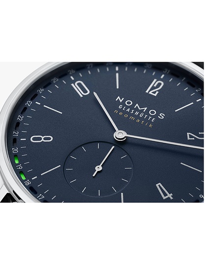 Vīriešu pulkstenis / unisex  NOMOS GLASHÜTTE, Tangente Neomatik 41 Update Midnight Blue / 40.50mm, SKU: 182 | dimax.lv