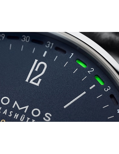 Vīriešu pulkstenis / unisex  NOMOS GLASHÜTTE, Tangente Neomatik 41 Update Midnight Blue / 40.50mm, SKU: 182 | dimax.lv