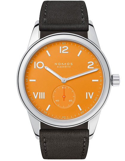 Vīriešu pulkstenis / unisex  NOMOS GLASHÜTTE, Club Campus 38 Future Orange / 38.50mm, SKU: 729 | dimax.lv