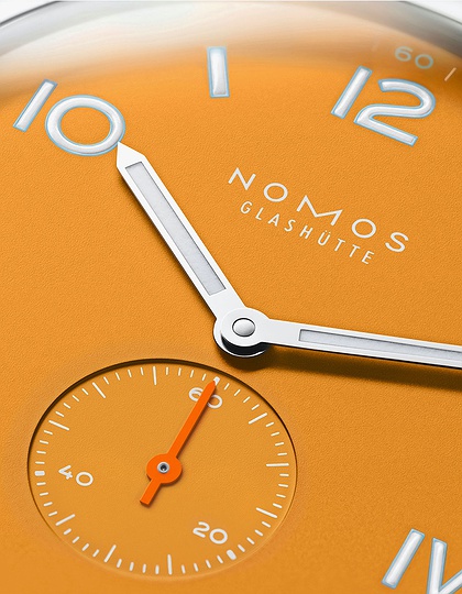 Vīriešu pulkstenis / unisex  NOMOS GLASHÜTTE, Club Campus 38 Future Orange / 38.50mm, SKU: 729 | dimax.lv