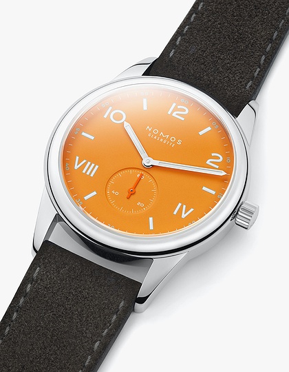 Vīriešu pulkstenis / unisex  NOMOS GLASHÜTTE, Club Campus 38 Future Orange / 38.50mm, SKU: 729 | dimax.lv