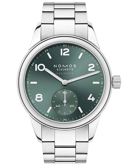 Vīriešu pulkstenis / unisex  NOMOS GLASHÜTTE, Club Sport Neomatik Petrol / 37mm, SKU: 746 | dimax.lv