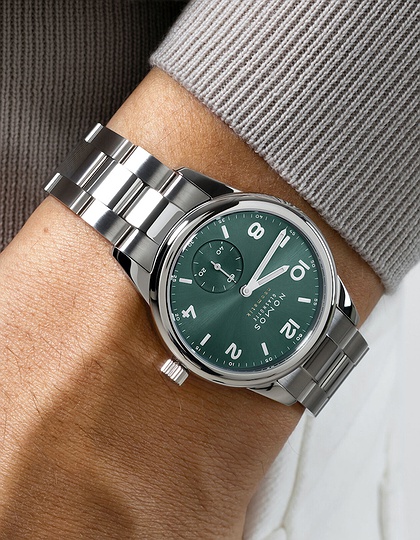 Vīriešu pulkstenis / unisex  NOMOS GLASHÜTTE, Club Sport Neomatik Petrol / 37mm, SKU: 746 | dimax.lv