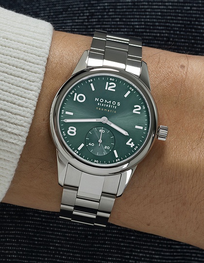 Vīriešu pulkstenis / unisex  NOMOS GLASHÜTTE, Club Sport Neomatik Petrol / 37mm, SKU: 746 | dimax.lv