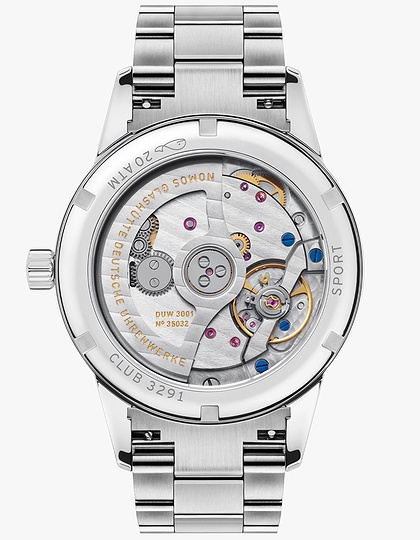 Vīriešu pulkstenis / unisex  NOMOS GLASHÜTTE, Club Sport Neomatik Petrol / 37mm, SKU: 746 | dimax.lv