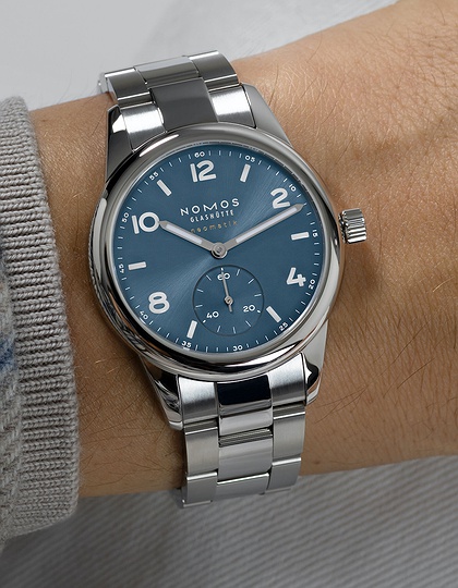 Vīriešu pulkstenis / unisex  NOMOS GLASHÜTTE, Club Sport Neomatik Polar / 37mm, SKU: 747 | dimax.lv