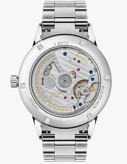 Vīriešu pulkstenis / unisex  NOMOS GLASHÜTTE, Club Sport Neomatik 42 Date Black / 42mm, SKU: 781 | dimax.lv