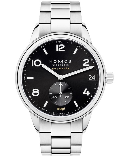 Vīriešu pulkstenis / unisex  NOMOS GLASHÜTTE, Club Sport Neomatik 42 Date Black / 42mm, SKU: 781 | dimax.lv