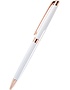  CARAN D’ACHE, Léman Slim White Rose Gold Ballpoint Pen, SKU: 4781.001 | dimax.lv