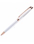  CARAN D’ACHE, Léman Slim White Rose Gold Ballpoint Pen, SKU: 4781.001 | dimax.lv