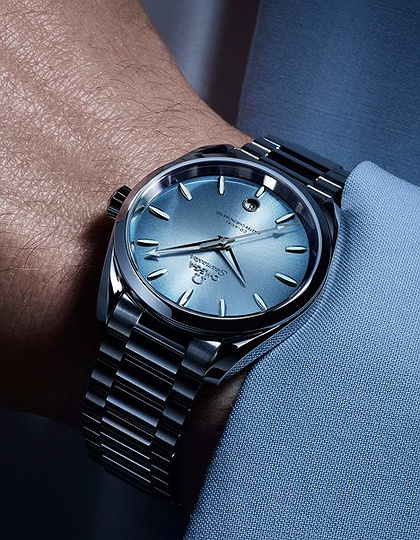 Men's watch / unisex  OMEGA, Seamaster Aqua Terra 150m Co Axial Master Chronometer / 38mm, SKU: 220.10.38.20.03.004 | dimax.lv