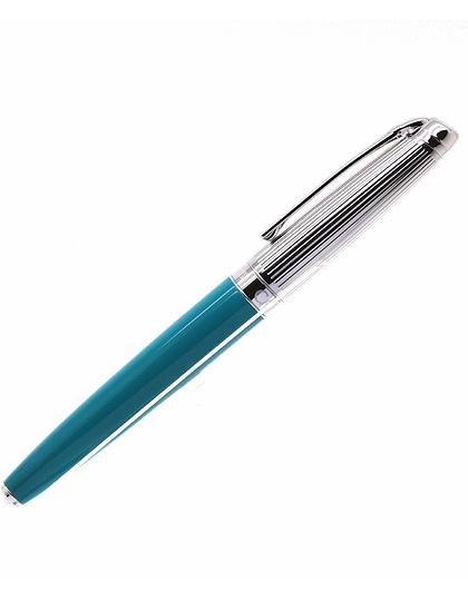  CARAN D’ACHE, Léman Bicolor Turquoise Roller Pen, SKU: 4779.171 | dimax.lv