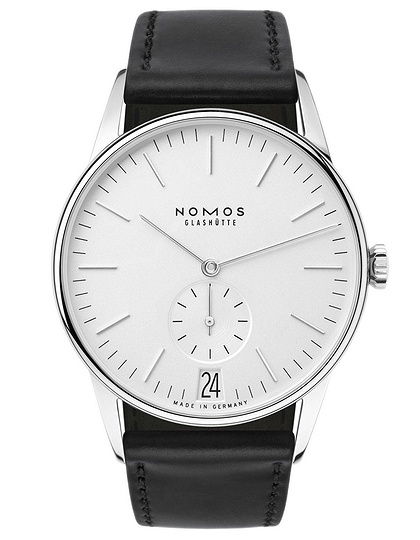 Men's watch / unisex  NOMOS GLASHÜTTE, Orion 38 Date White / 38mm, SKU: 381 | dimax.lv