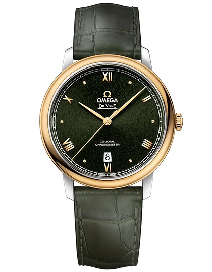 Men's watch / unisex  OMEGA, De Ville Prestige / 39.5mm, SKU: 424.23.40.20.10.001 | dimax.lv