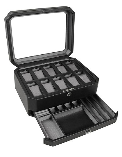  WOLF 1834, Windsor 10pc Watch Box With Drawer, SKU: 4586029 | dimax.lv