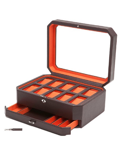  WOLF 1834, Windsor 10pc Watch Box With Drawer, SKU: 458606 | dimax.lv