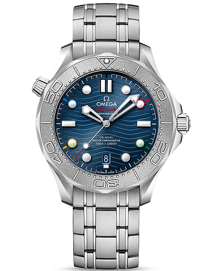 Men's watch / unisex  OMEGA, Seamaster Diver 300M Beijing 2022 / 42mm, SKU: 522.30.42.20.03.001 | dimax.lv