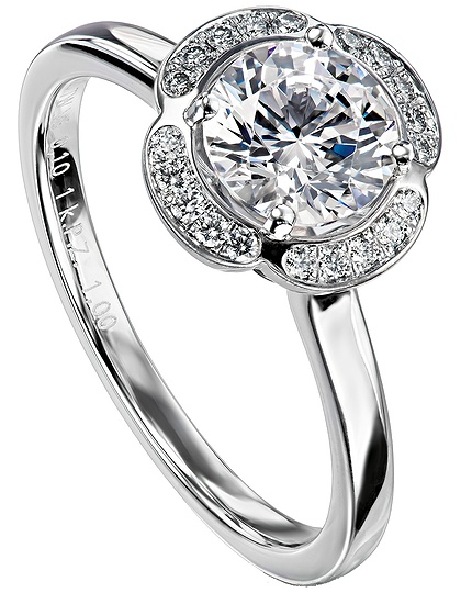 Женские ювелирные изделия  FURRER JACOT, Engagement rings, SKU: 53-66640-0-W/010-74-0-53-3 | dimax.lv