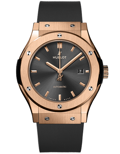 Men's watch / unisex  HUBLOT, Classic Fusion Racing Grey King Gold / 42mm, SKU: 542.OX.7081.RX | dimax.lv