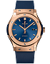 Men's watch / unisex  HUBLOT, Classic Fusion King Gold Blue / 42mm, SKU: 542.OX.7180.RX | dimax.lv