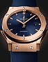 Men's watch / unisex  HUBLOT, Classic Fusion King Gold Blue / 42mm, SKU: 542.OX.7180.RX | dimax.lv