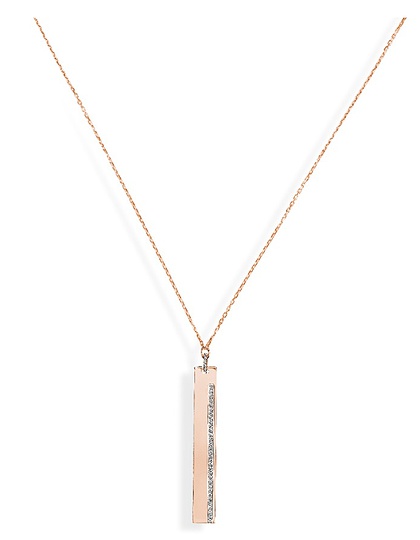 Sieviešu juvelierizstrādājumi  MESSIKA, Collier Sautoir Kate, SKU: 99CO01P0-5781-0002-PG | dimax.lv