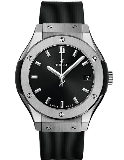 Женские часы  HUBLOT, Classic Fusion Titanium / 33mm, SKU: 581.NX.1470.RX | dimax.lv