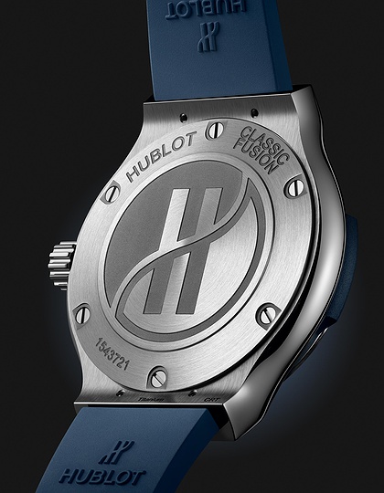 Sieviešu pulkstenis  HUBLOT, Classic Fusion Titanium Blue / 33mm, SKU: 581.NX.7170.RX | dimax.lv