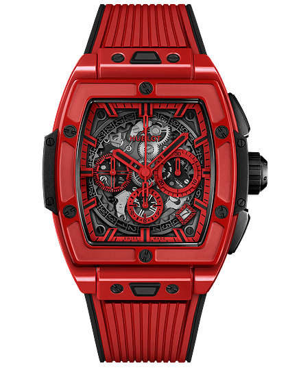 Vīriešu pulkstenis / unisex  HUBLOT, Spirit Of Big Bang Red Magic / 42mm, SKU: 642.CF.0113.RX | dimax.lv