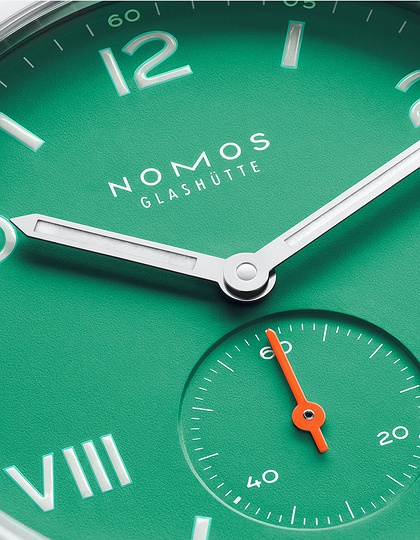 Vīriešu pulkstenis / unisex  NOMOS GLASHÜTTE, Club Campus Electric Green / 36mm, SKU: 715 | dimax.lv