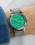 Vīriešu pulkstenis / unisex  NOMOS GLASHÜTTE, Club Campus Electric Green / 36mm, SKU: 715 | dimax.lv