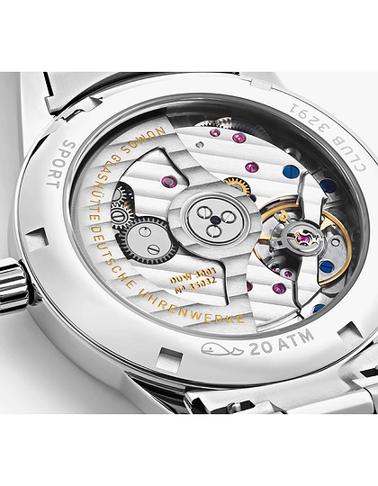 Vīriešu pulkstenis / unisex  NOMOS GLASHÜTTE, Club Sport Neomatik Petrol / 37mm, SKU: 746 | dimax.lv