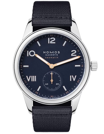 Vīriešu pulkstenis / unisex  NOMOS GLASHÜTTE, Club Campus Neomatik 39 Midnight Blue / 39.50mm, SKU: 768 | dimax.lv