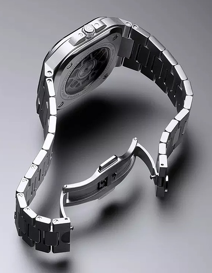 Men's watch / unisex  BELL & ROSS, BR 05 Grey Steel / 40mm, SKU: BR05A-GR-ST/SST | dimax.lv