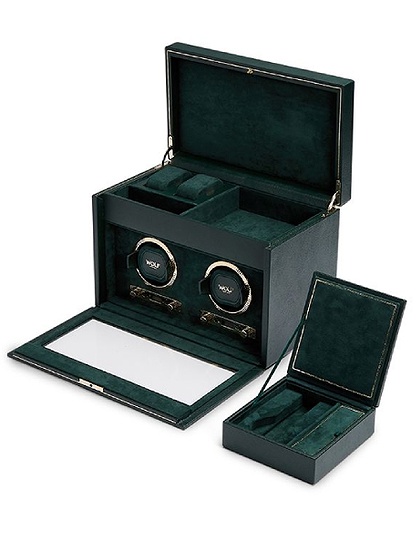  WOLF 1834, British Racing Double Watch Winder With Storage, SKU: 792241 | dimax.lv