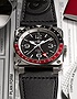 Men's watch / unisex  BELL & ROSS, BR 03-93 GMT / 42mm, SKU: BR0393-BL-ST/SCA | dimax.lv