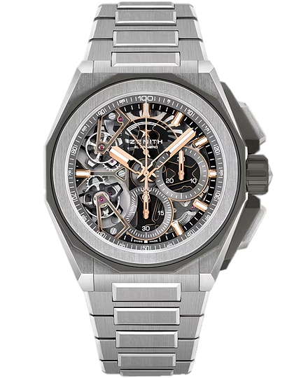 Men's watch / unisex  ZENITH, Defy Extreme Double Tourbillon / 45mm, SKU: 95.9100.9020/78.I001 | dimax.lv